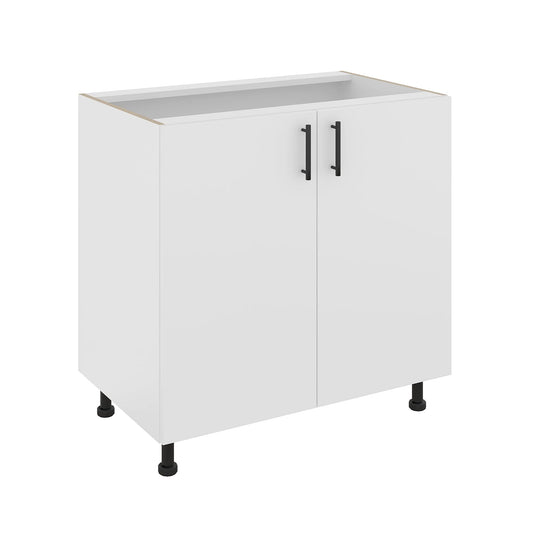 Corp Baza haaus Karo, 2 Usi, Alb, 80 x 50 x 80 cm