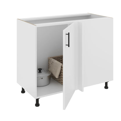 Corp Baza haaus Colt Karo, Alb, 98 x 50 x 80 cm