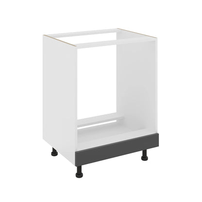 Corp haaus Cuptor Karo, Antracit/Alb, 60 x 50 x 80 cm