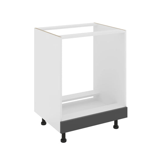 Corp haaus Cuptor Karo, Antracit/Alb, 60 x 50 x 80 cm
