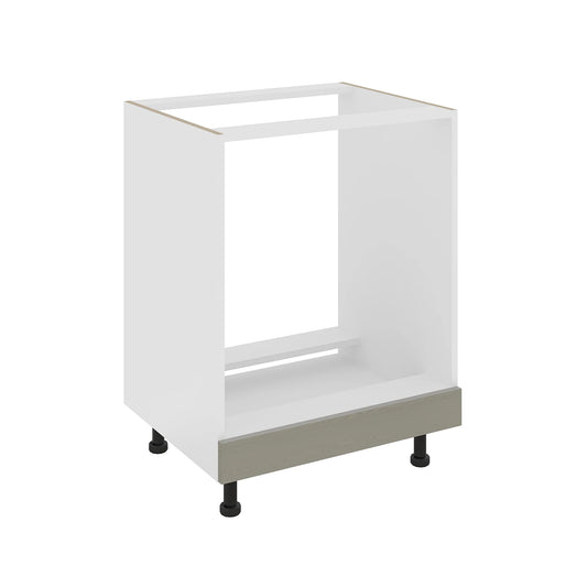 Corp haaus Cuptor Karo, Gri Lucios/Alb, MDF, 60 x 50 x 80 cm