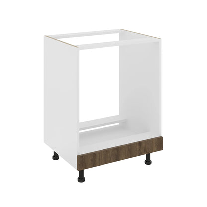 Corp haaus Cuptor Karo, Stejar Bronz/Alb, 60 x 50 x 80 cm
