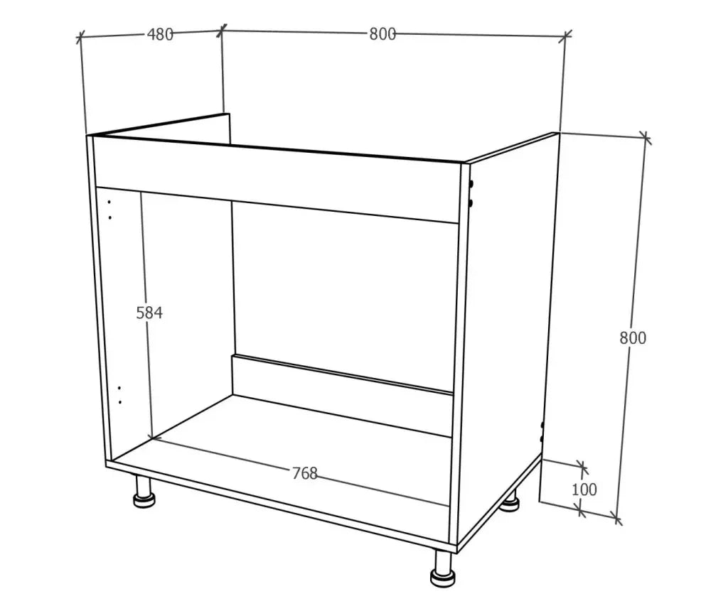 Set Masca Chiuveta Karo, Stejar Bronz/Alb, 80 x 50 x 80 cm, Chiuveta Inox, Cuva dreapta, Baterie Flexibila