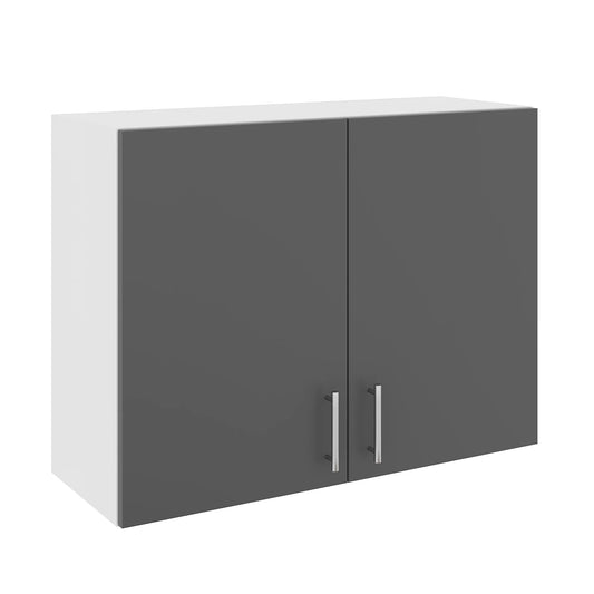 Corp Superior haaus Karo, 2 Usi, Antracit/Alb, 80 x 30 x 60 cm