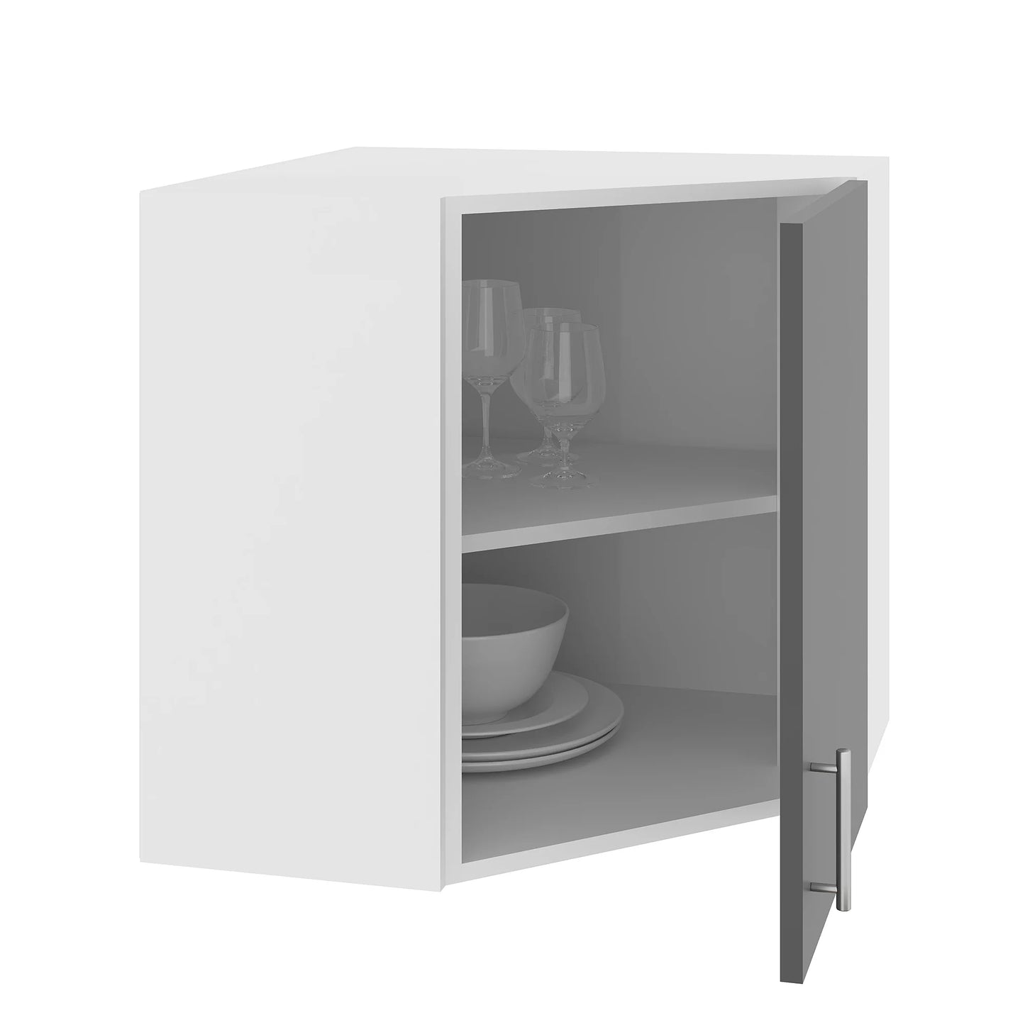 Corp Superior haaus Colt Karo, Antracit/Alb, 60 x 60 x 60 cm