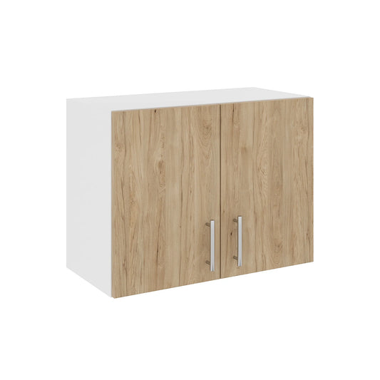 Corp Superior Hota haaus Karo, Lemn Natural/Alb, 60 x 30 x 45 cm