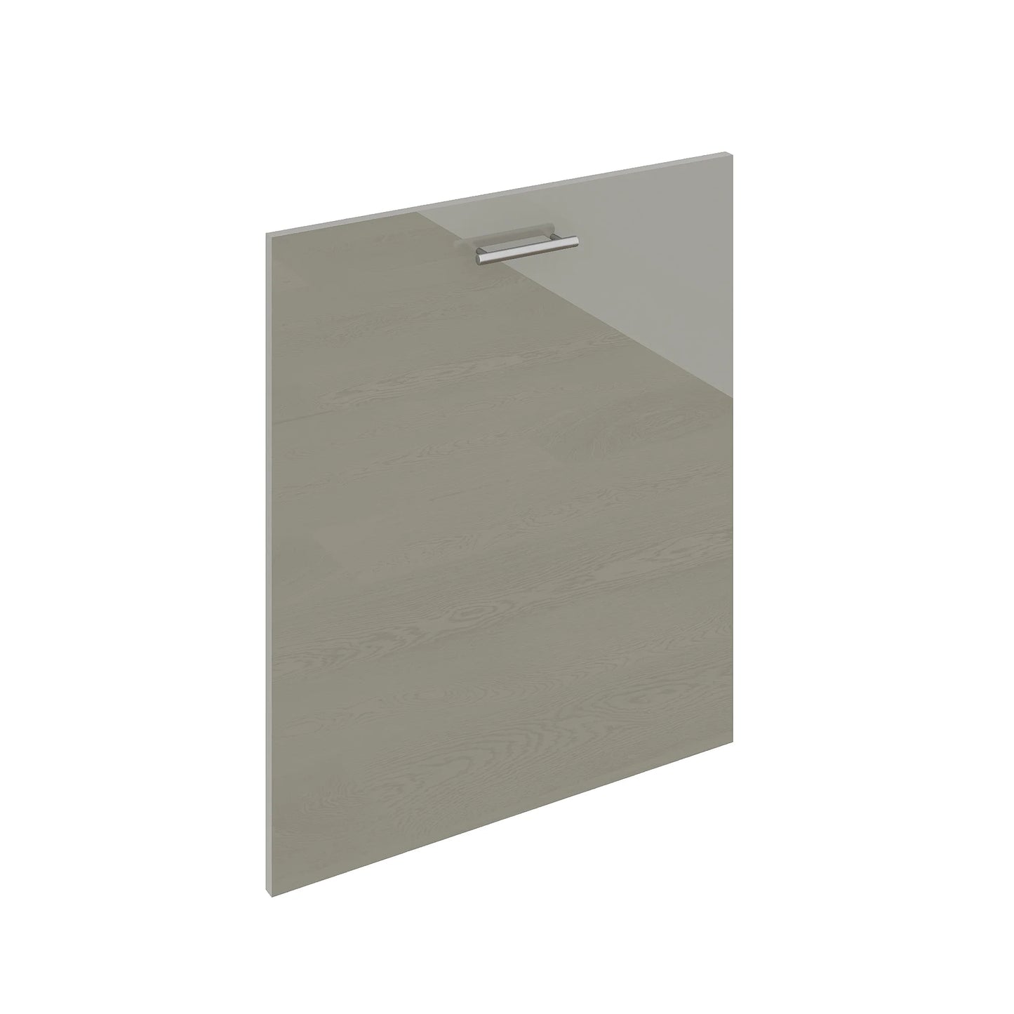 Usa Masina de Vase Karo, Gri Lucios, MDF, 60 x 70 cm