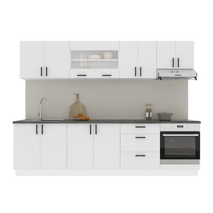 Corp Superior haaus Karo, 2 Usi, Alb, 60 x 30 x 60 cm