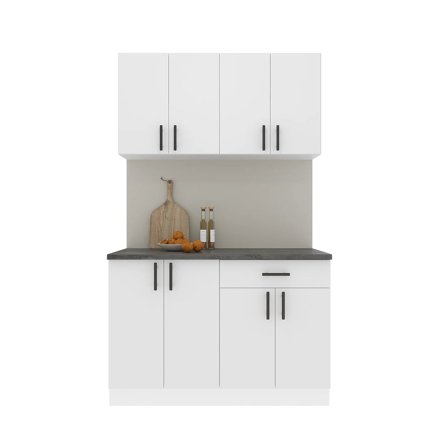 Corp Superior haaus Karo, 2 Usi, Alb, 60 x 30 x 60 cm