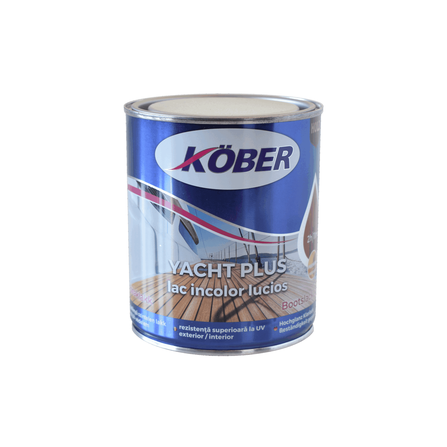 Lac yacht plus, incolor lucios, 0.75L / L5306-CO.075L