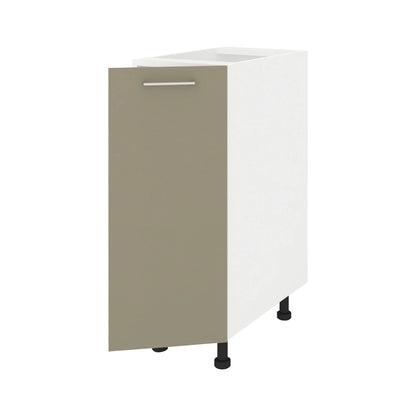 Corp Baza Lecce, 1 Usa, Taupe/Alb, 30 x 50 x 80 cm