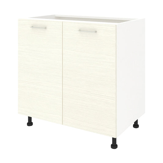 Corp Baza Lecce, 2 Usi, Larice/Alb, 80 x 50 x 80 cm