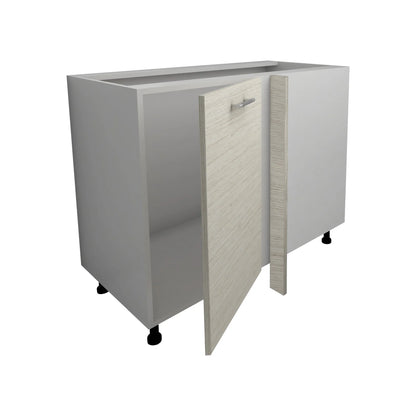 Corp Baza Colt Lecce, Lemn Alb/Alb, 98 x 50 x 80 cm