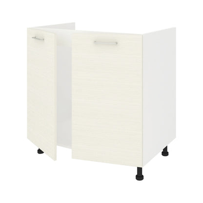 Corp Masca Chiuveta Lecce, 2 Usi, Larice/Alb, 80 x 50 x 80 cm