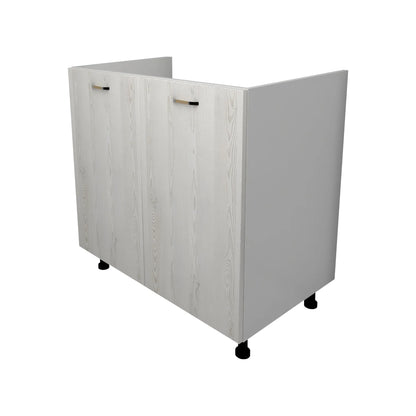 Corp Masca Chiuveta Lecce, 2 Usi, Pin Alb/Alb, 80 x 50 x 80 cm
