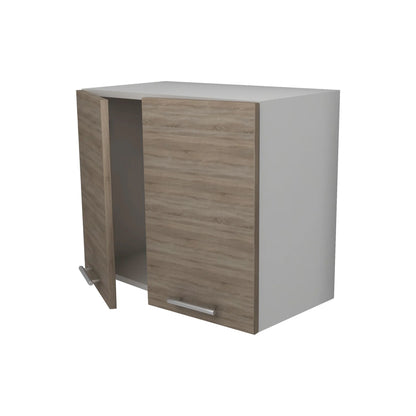 Corp Superior Hota Lecce, Stejar Sonoma Inchis/Alb, 60 x 30 x 50 cm
