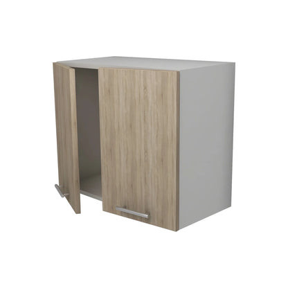 Corp Superior Hota Lecce, Stejar Sonoma/Alb, 60 x 30 x 50 cm