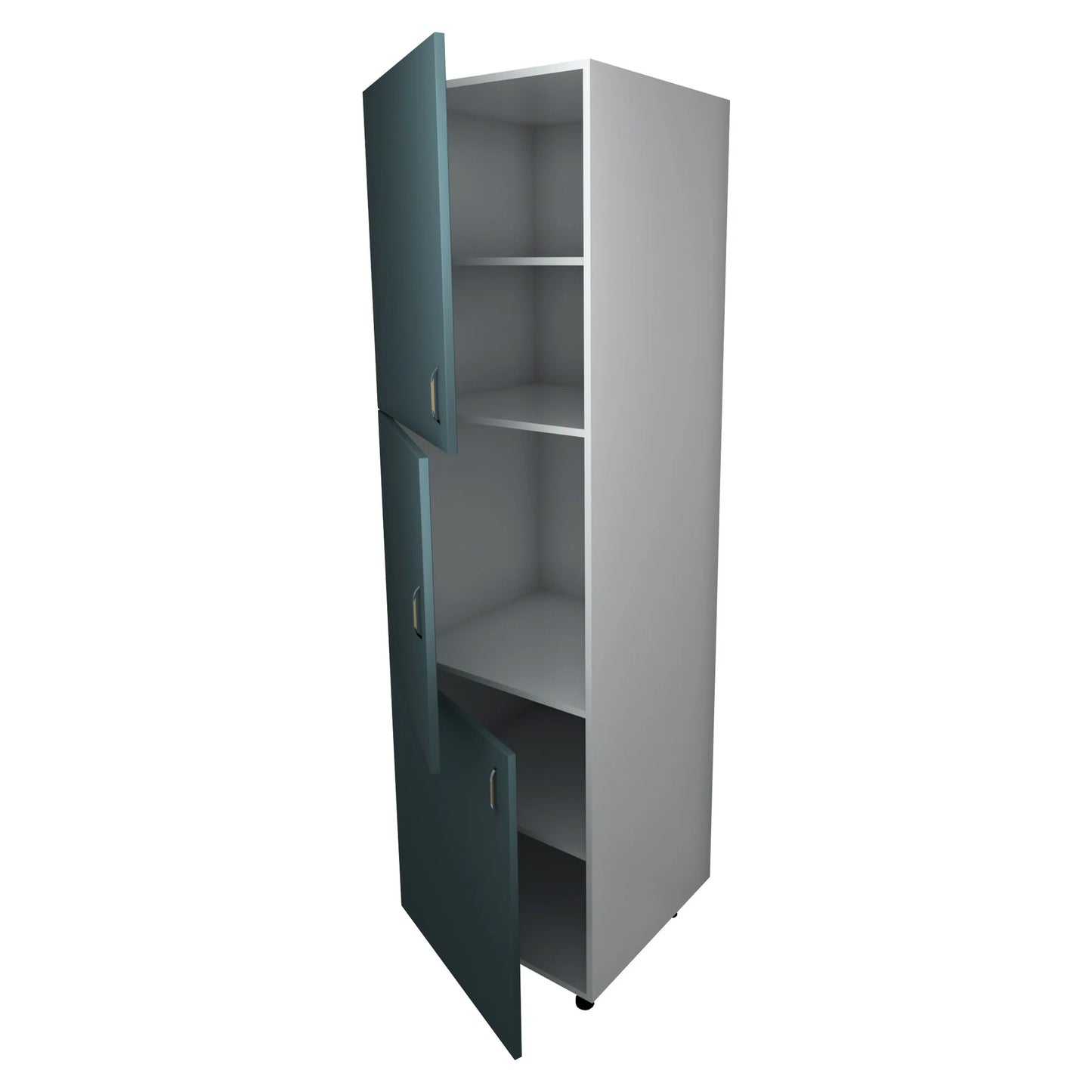 Corp Turn Lecce, Verde Petrol/Alb, 60 x 57 x 210 cm