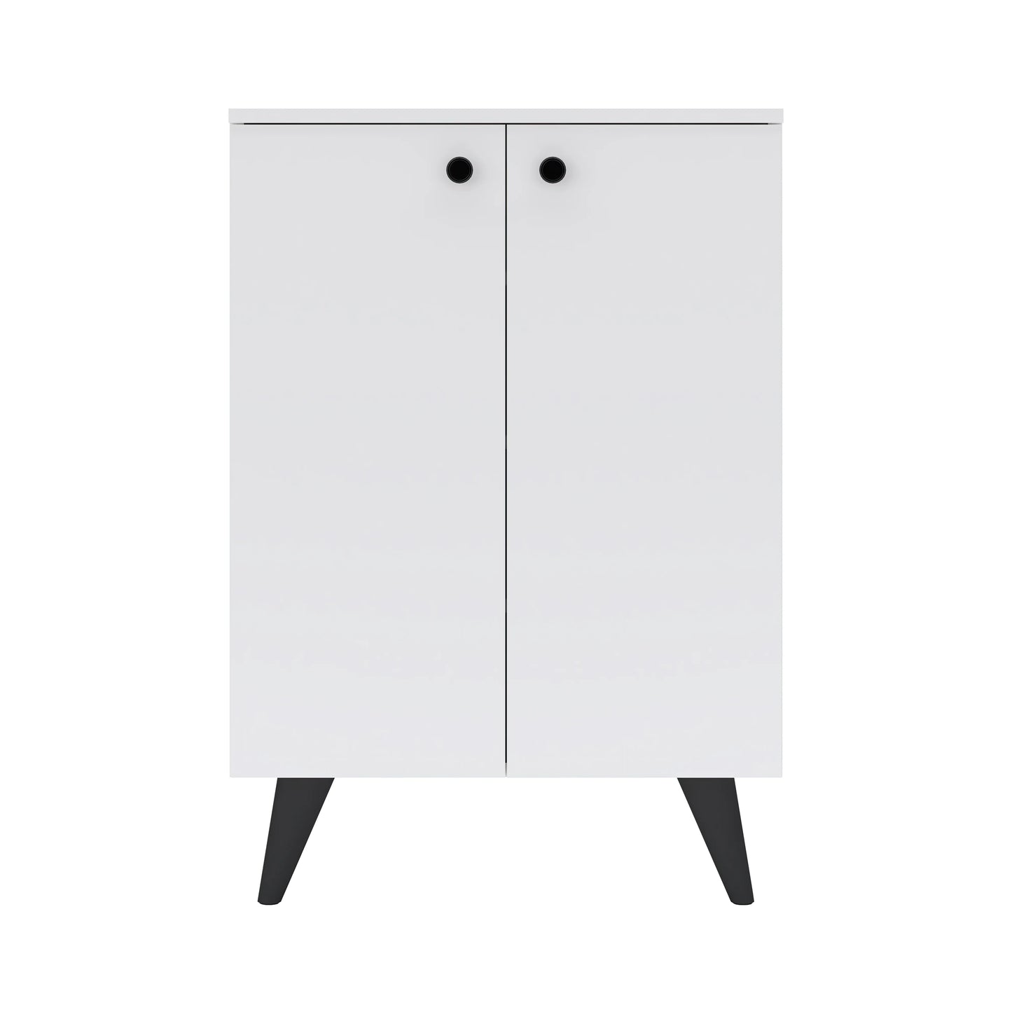 Pantofar Luton, 2 Usi, Alb, 62 x 35 x 90 cm