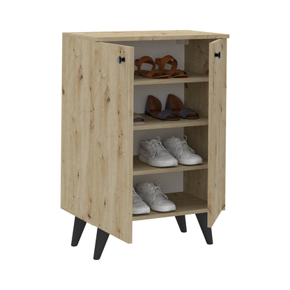 Pantofar Luton, 2 Usi, Stejar Artisan, 62 x 35 x 90 cm