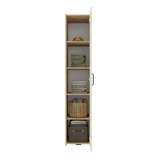 Set dormitor haaus Malmo V8, Pat 200 x 160 cm, Stejar Artisan/Argila