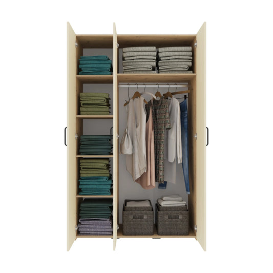 Dressing haaus Malmo V2, Stejar Artisan/Argila, L 201 cm