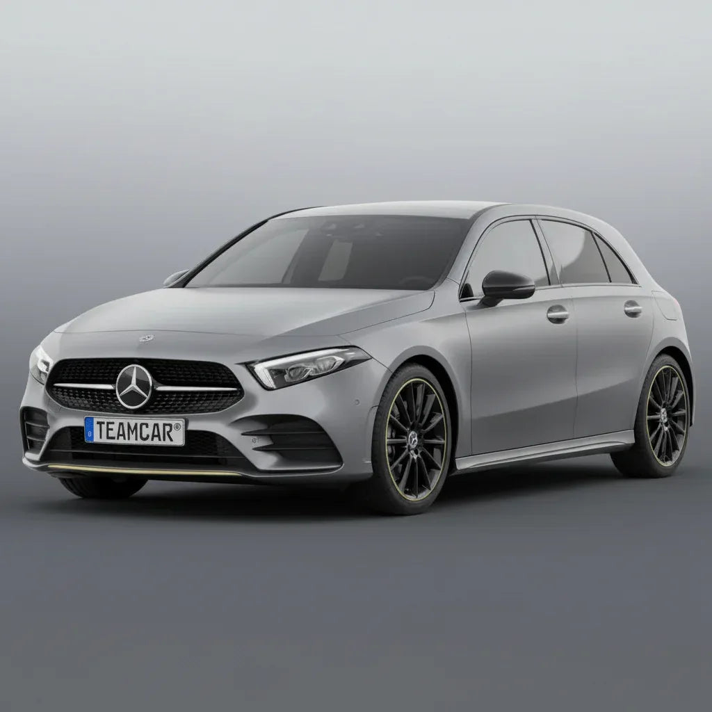 Covorase Cauciuc Tip Tavita Silver | Compatibile Mercedes-Benz A-Class W177 2018+