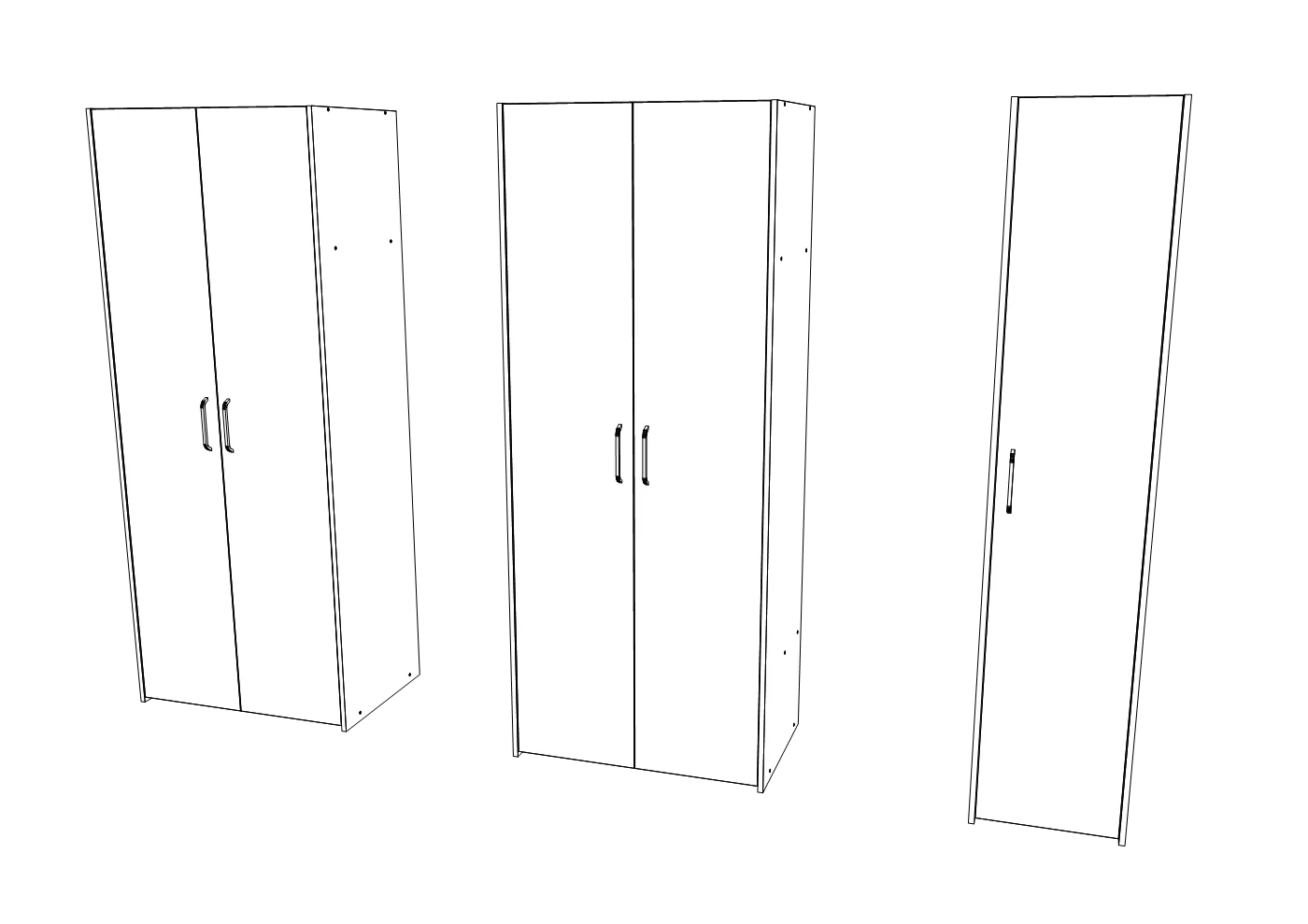 Dressing haaus Malmo V1, Stejar Artisan/Argila, L 204 cm