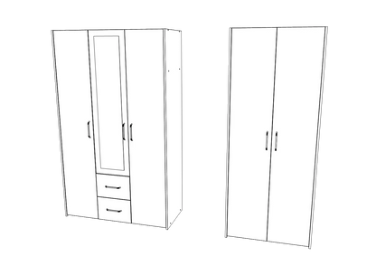 Dressing haaus Malmo V3, Stejar Artisan/Argila, L 201 cm
