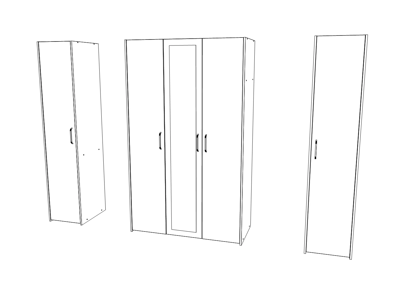 Dressing haaus Malmo V5, Stejar Artisan/Argila, L 204 cm