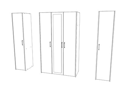 Dressing haaus Malmo V5, Stejar Artisan/Argila, L 204 cm