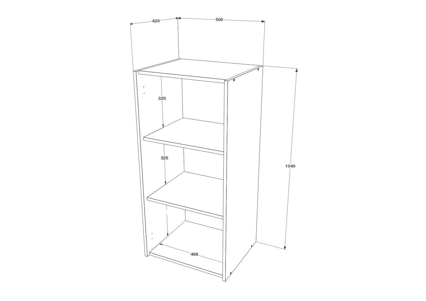 Dulap suspendat haaus Malmo, 1 Usa, Stejar Artisan/Argila, 50 x 42 x 104 cm