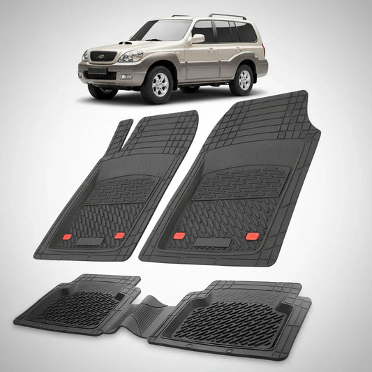 Covorase Hyundai Terracan 2001-2004 | Cauciuc Tavita | Black