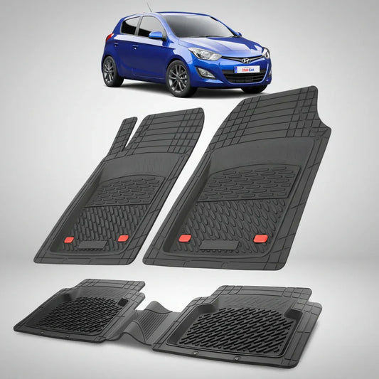 Covorase Auto Hyundai iGen i20 2012-2014 - Tavita Cauciuc-Black