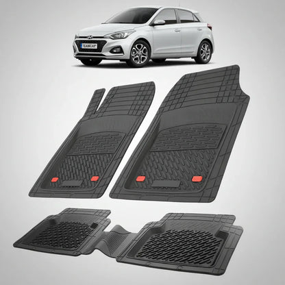 Covorase Auto Hyundai i20 Facelift 2018-2020 - Tavita Cauciuc-Black