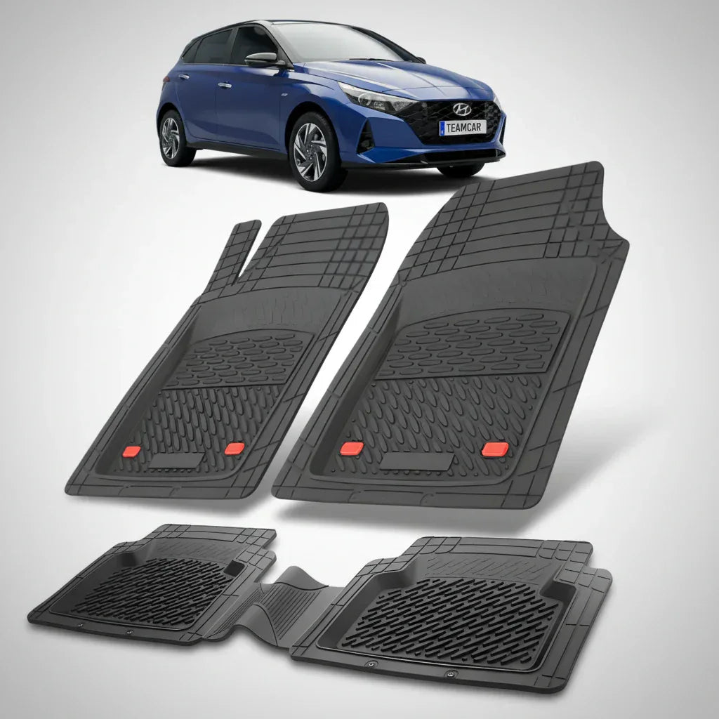 Covorase Auto Hyundai i20 2020-2023 - Tavita Cauciuc-Black