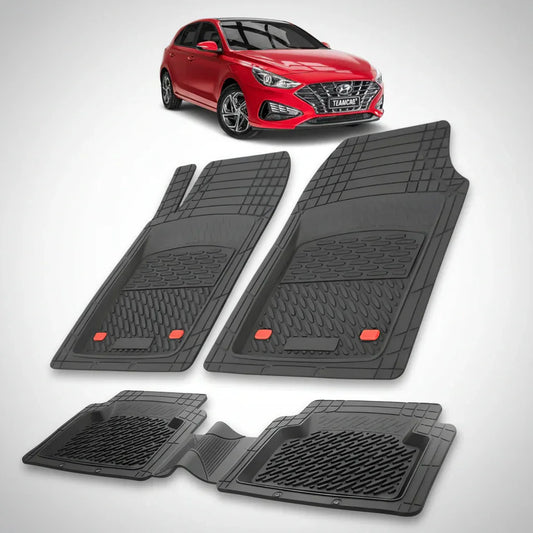 Covorase Hyundai i30 III Hatchback 2020-2026 - Cauciuc Tip Tavita -Black