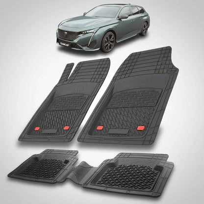 Covorase Auto Tip Tavita Compatibile Peugeot 308 III SW - Black