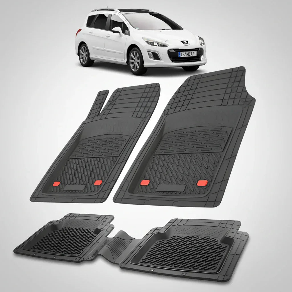 Covorase Auto Tip Tavita Compatibile Peugeot 308 SW FL (2011-2013) Black