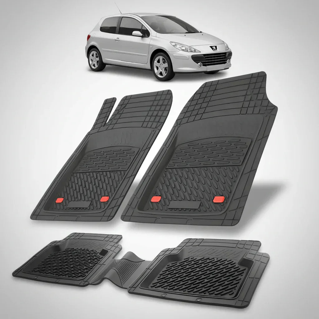 Covorase Auto Tip Tavita Compatibile Peugeot 307 FL 3 usi 2005-2008 Black