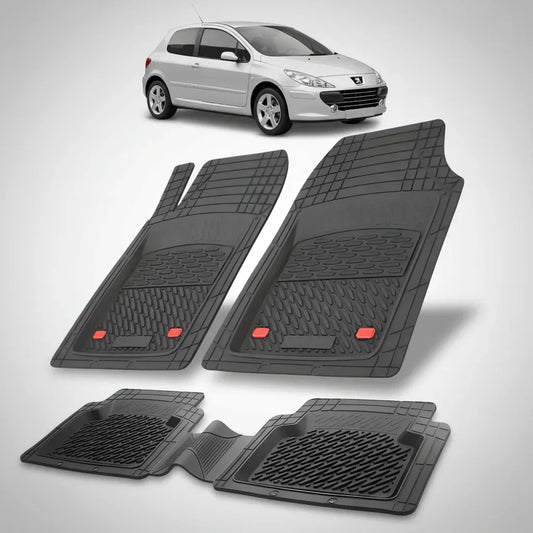Covorase Auto Tip Tavita Compatibile Peugeot 307 FL 3 usi 2005-2008 Black