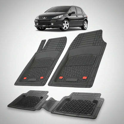 Covorase Auto Tip Tavita Compatibile Peugeot 307 FL (5 usi 2005-2008) Black