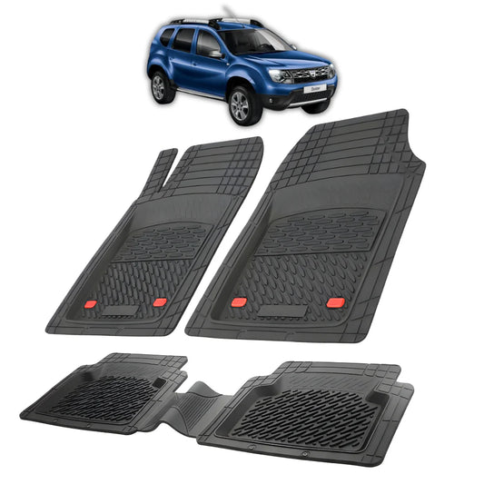 Covorașe Auto Tip Tavă Compatibile Dacia Duster 2010–2018, Negru