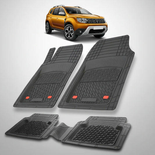 Covorase Tip Tavita Compatibile Dacia Duster II (2018 – 2021) , Negru