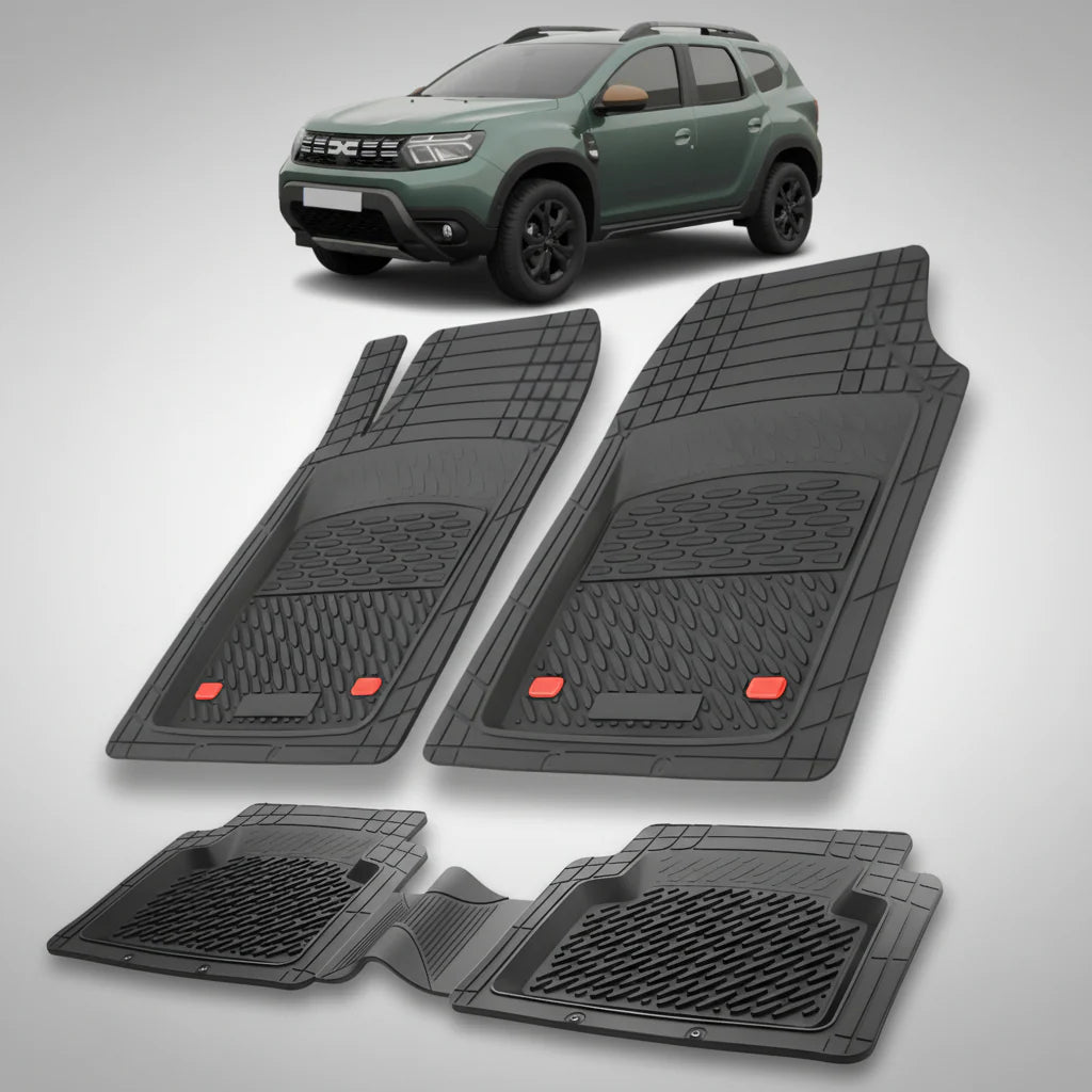 Covorase Tip Tavita Compatibile Dacia Duster II (2021 – 2024) , Negru