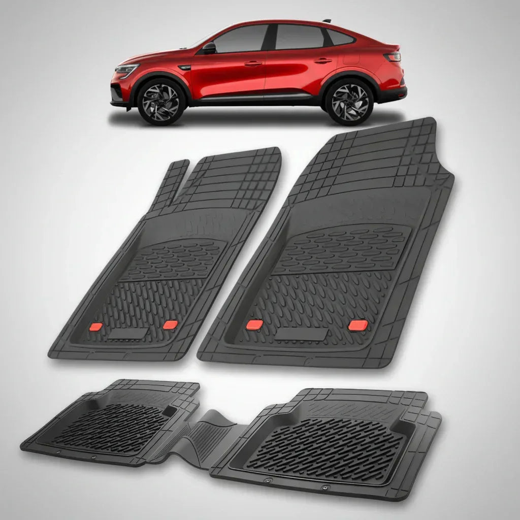 Covorase Auto TeamCar® Tip Tavita Compatibile Renault Arkana (2021-2024) Negru - 221.ro