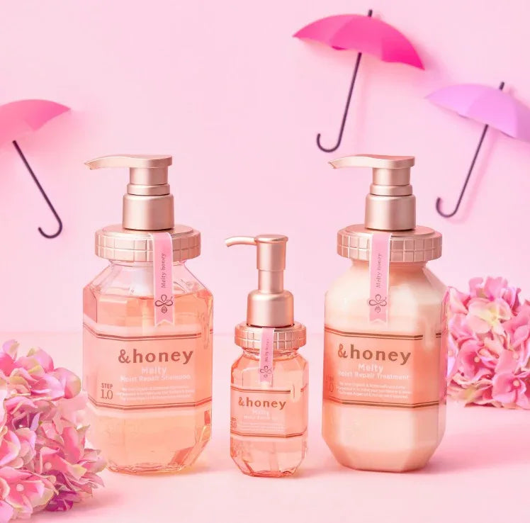 &honey Tratament hidratant pentru păr Melty Moist Repair Treatment, ViCREA, 445g