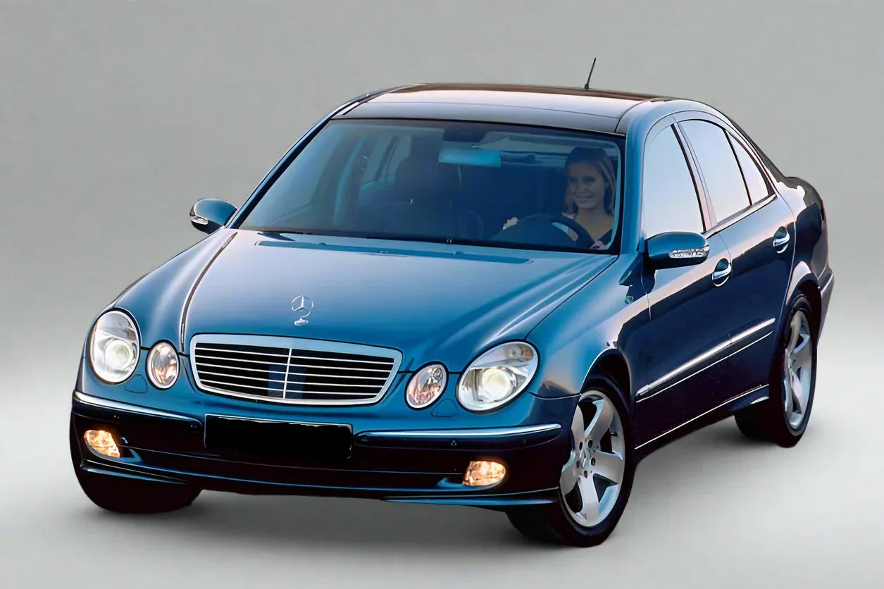 Covorase Auto TeamCar® Tip Tavita Compatibile Mercedes-Benz E-Class W211 Sedan (2002–2009) - 221.ro