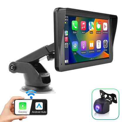 Navigatie Auto Timebox, Apple CarPlay, Android Auto, Ecran HD 7" inch