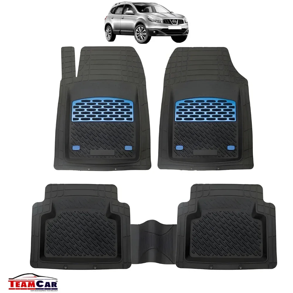 Covorase Auto TeamCar® Tip Tavita Nissan Qashqai J10 (2006–2013) Blue - 221.ro